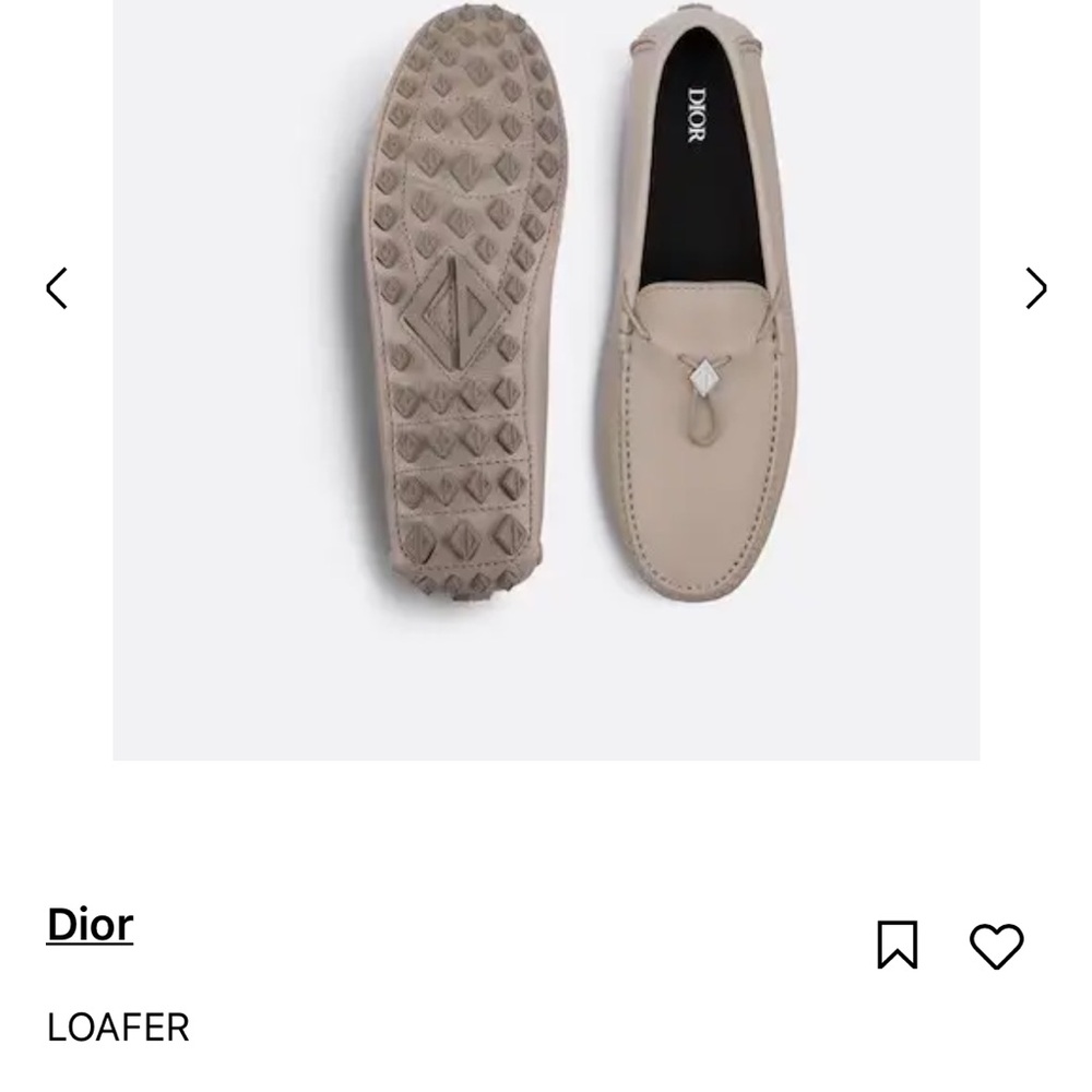 NEW IN BOX Dior Mens Loafers